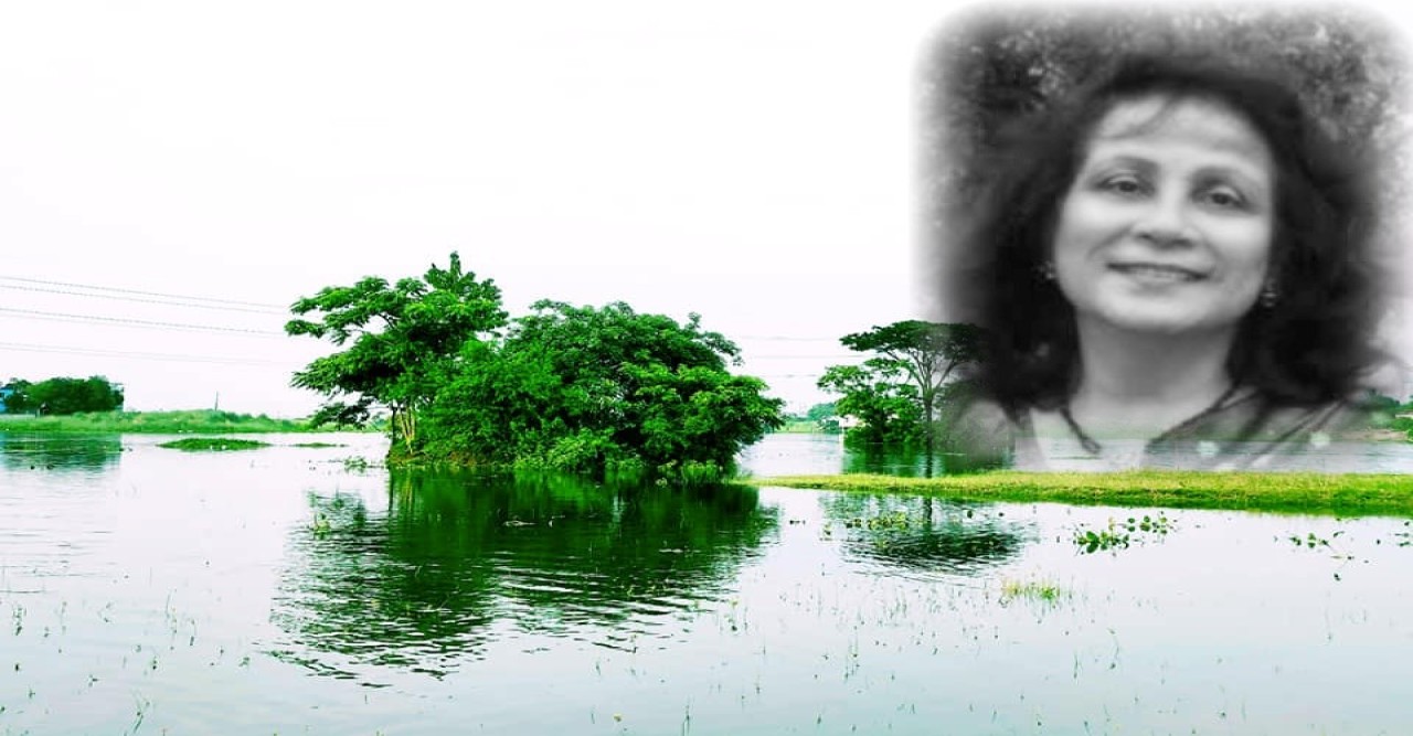 বন্যার ছবি  - জাকিয়া রহমানের বিশেষ কবিতা