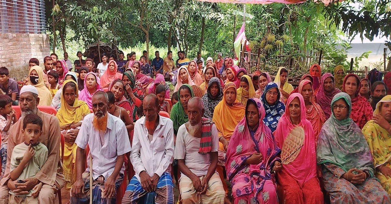 নিরাপদ মৎস্য ও পন্য এবং উৎপাদন বাজারজাত করন শীর্ষক উৎপাদন " মাঠ দিবস" অনুষ্টিত