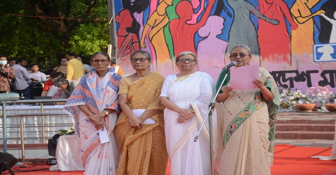 বাংলাদেশ মহিলা পরিষদের ৫৩তম প্রতিষ্ঠাবার্ষিকীতে শিল্পকলা একাডেমিতে ‘তারুণ্যের উৎসব’