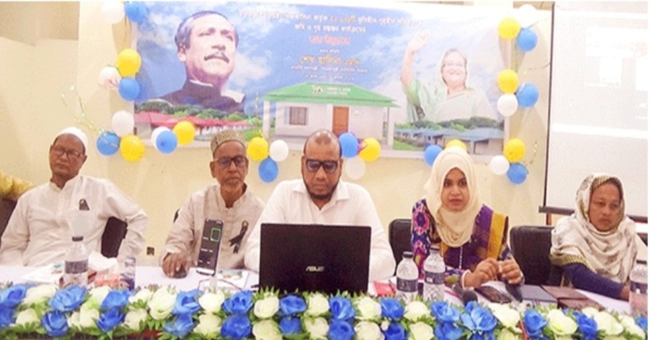 নিয়ামতপুরে ঘর পেলেন আরও ১শ ৬০ গৃহহীন পরিবার