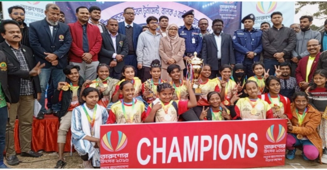 বগুড়ায় তারুণ্যের উৎসবে ফুটবল ও কাবাডি টুর্ণামেন্টের ফাইনাল অনুষ্ঠিত