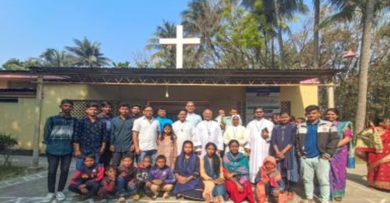 আন্ধারকোঠা ধর্মপল্লীতে গাব্রিয়েল সম্প্রদায়ের ব্রাদারদের আগমন