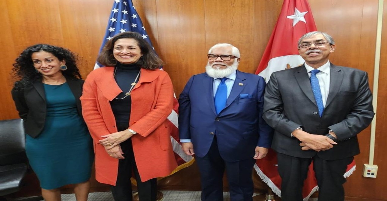Prime Minister’s Adviser Salman Rahman meets US Under Secretary Uzra Zeya in Washington