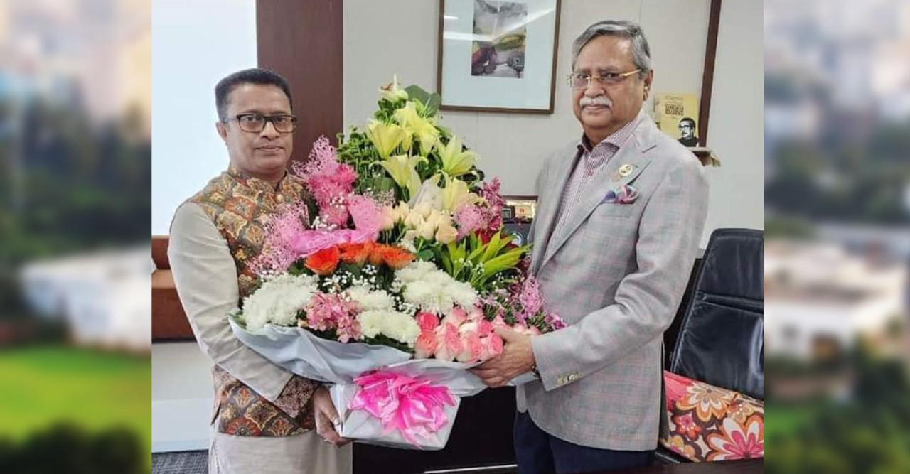 নতুন রাষ্ট্রপতির সঙ্গে নিউইয়র্ক মহানগর আ.লীগ সভাপতি জাকারিয়া চৌধুরীর  সৌজন্য সাক্ষাৎ