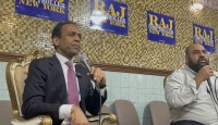 Raj Goyal, a Harvard‑Law‑educated former Kansas lawmaker, and Chuck Park hold joint campaign event in Jackson Heights
